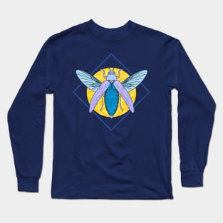 Geometric Beetle Long Sleeve T-Shirt